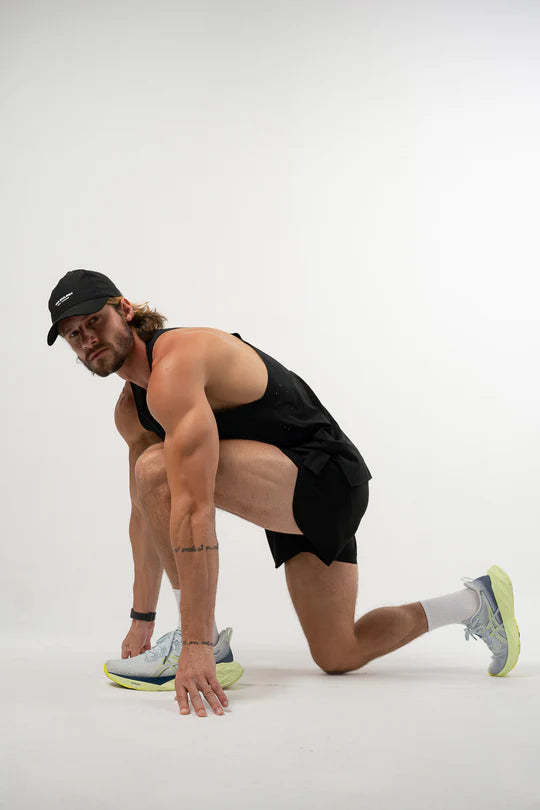 Short Corto Running Negro