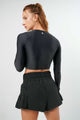 Retro Rush Long Sleeve Top Negro