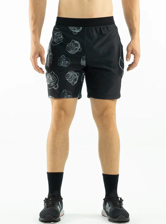 Short Cross Training 3.0 Negro monkey