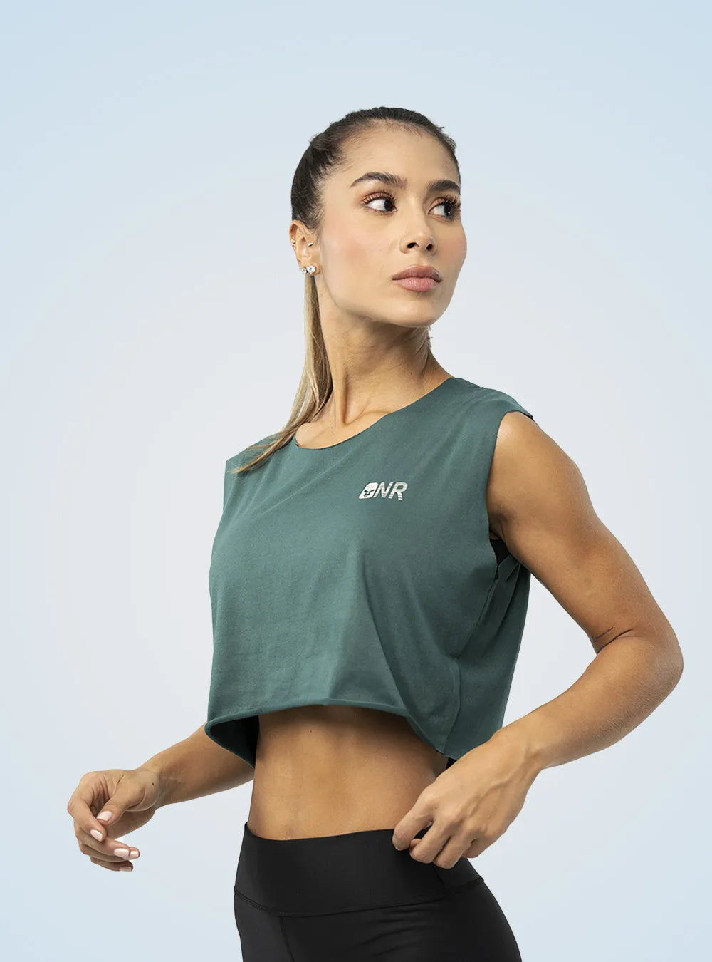 Crop Top Sin Costuras Pass Card