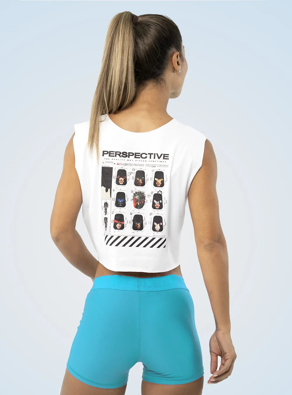 Crop Top Sin Costuras Perspective