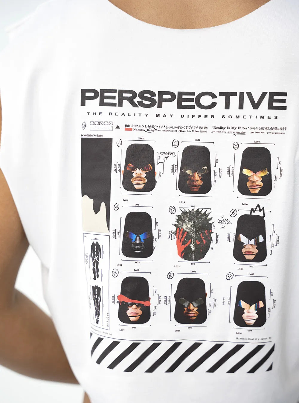 Crop Top Sin Costuras Perspective