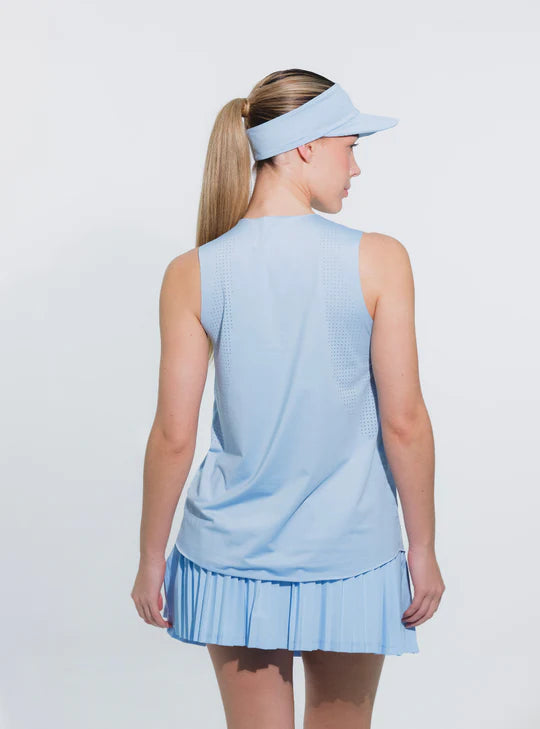 Camiseta Corte Laser Azul