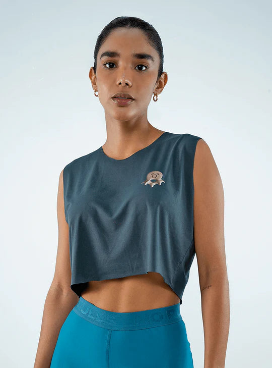 Crop Top Sin Costuras Spine