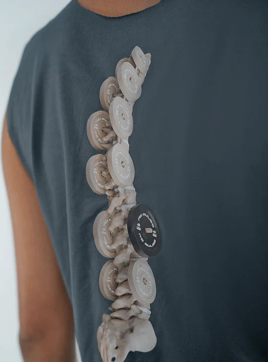 Crop Top Sin Costuras Spine