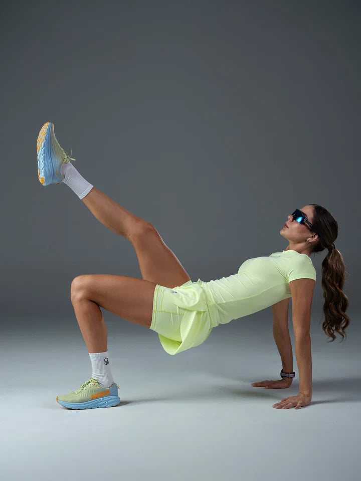 Drift Running Short Neon Green