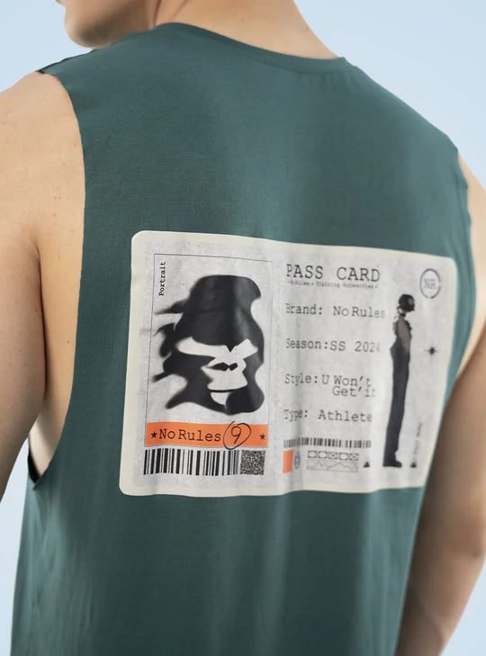 Camiseta Esqueleto Sin Costuras Pass Card