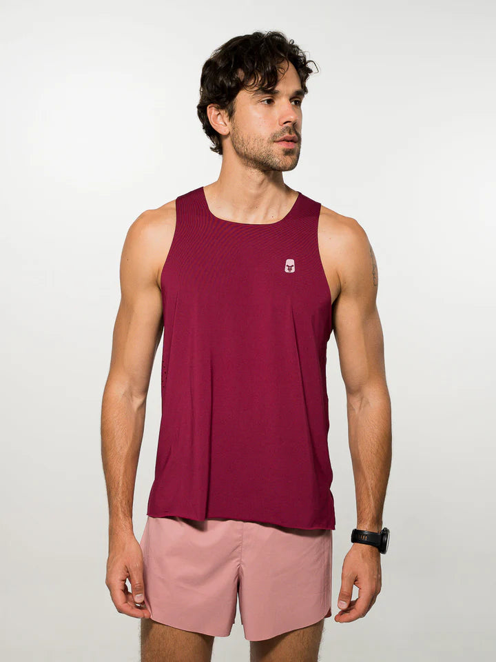 Playera Esqueleto Laser Pulse Force Men Berenjena
