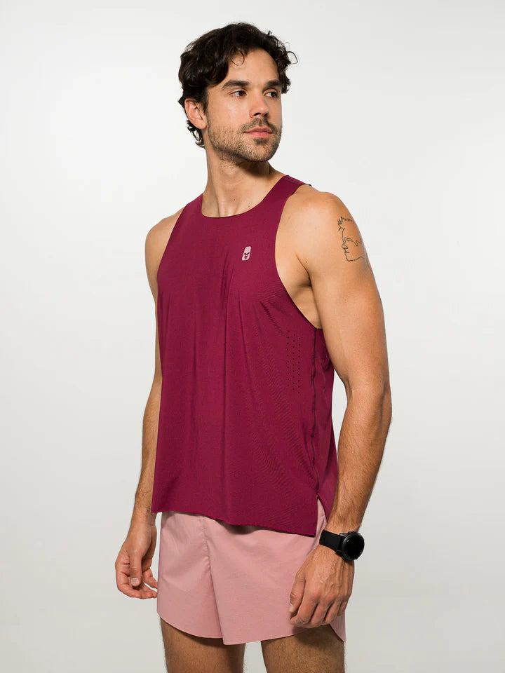Playera Esqueleto Laser Pulse Force Men Berenjena