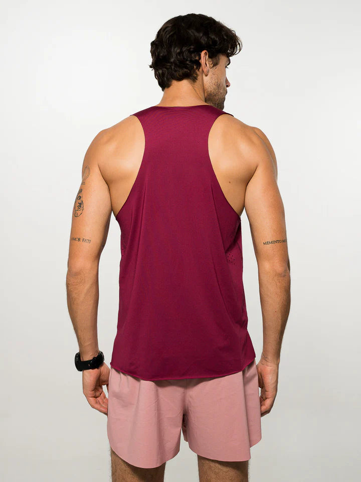 Playera Esqueleto Laser Pulse Force Men Berenjena