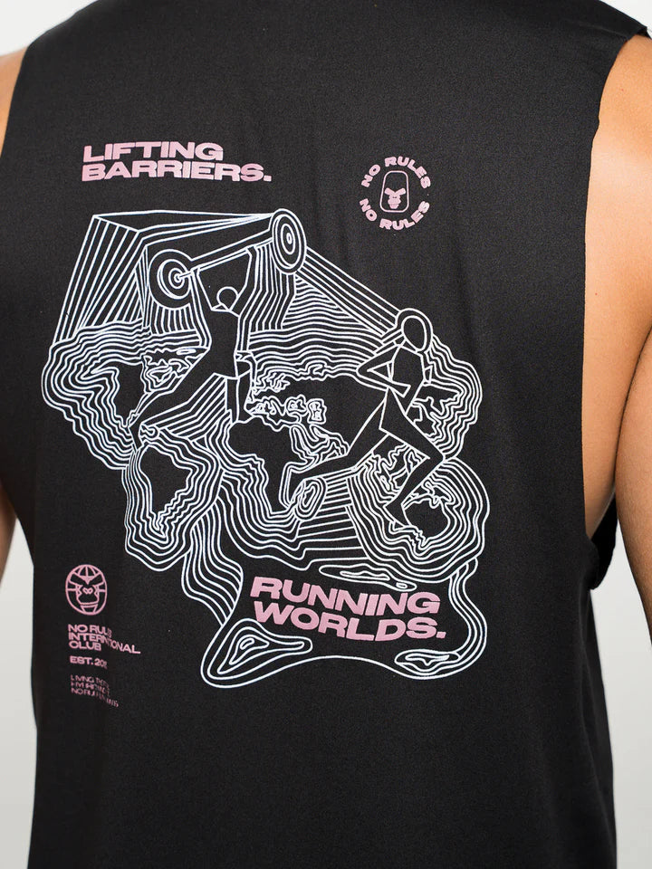 Camiseta Esqueleto Sin Costuras Lifting Barriers