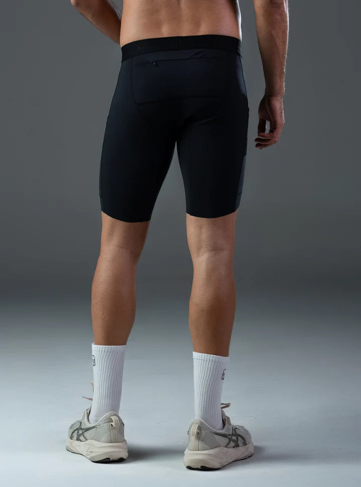 Lycra De Compresión Corta Black