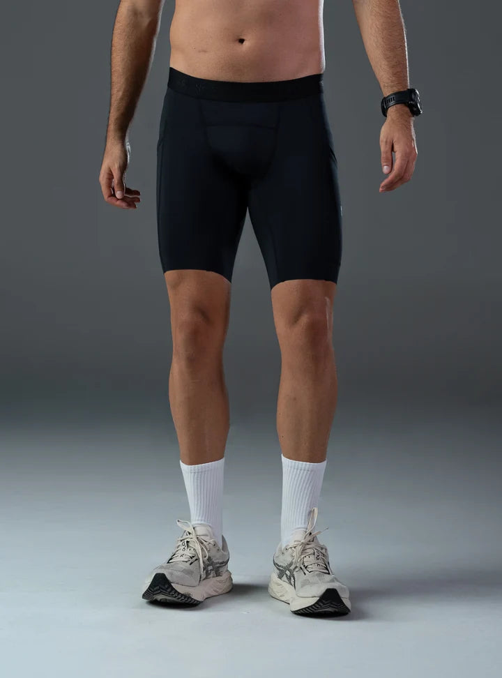 Lycra De Compresión Corta Black