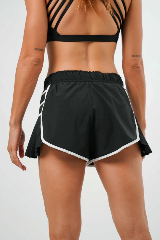 Retro cros Top Negro