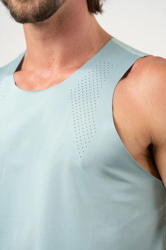 Playera Esqueleto Seamless Force Men Ligth blue