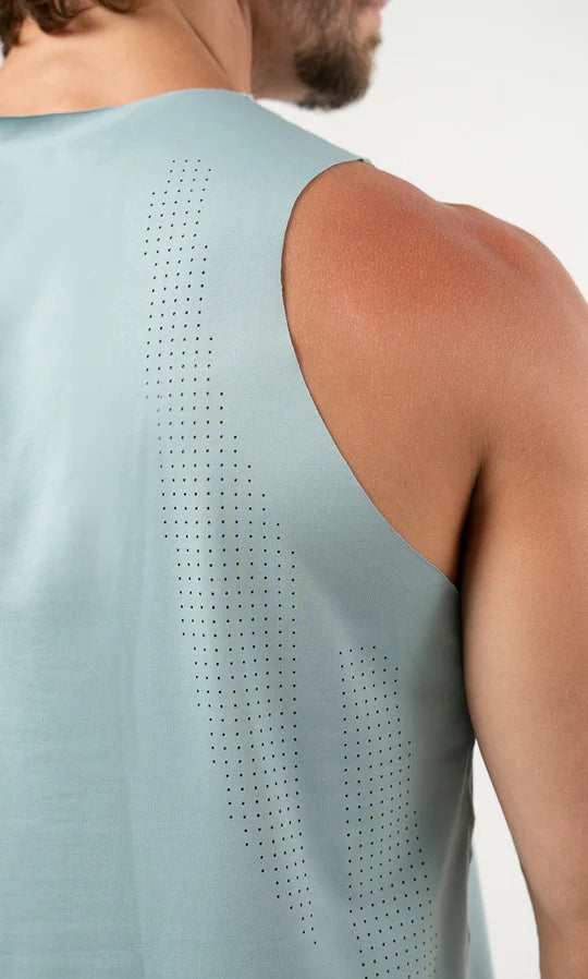 Playera Esqueleto Seamless Force Men Ligth blue