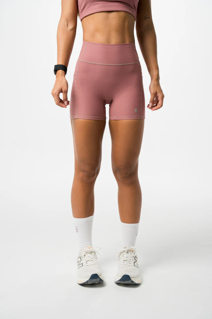 Short Pretina Alta Berry