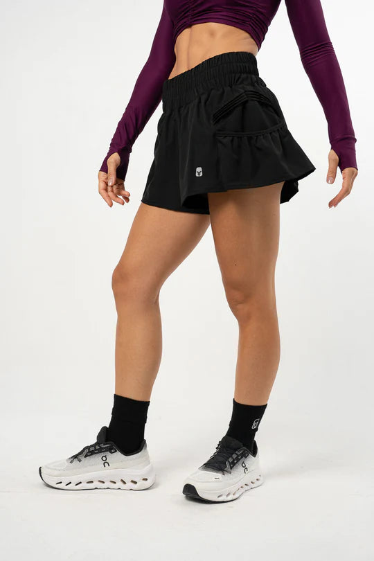 Short Running Rush negro