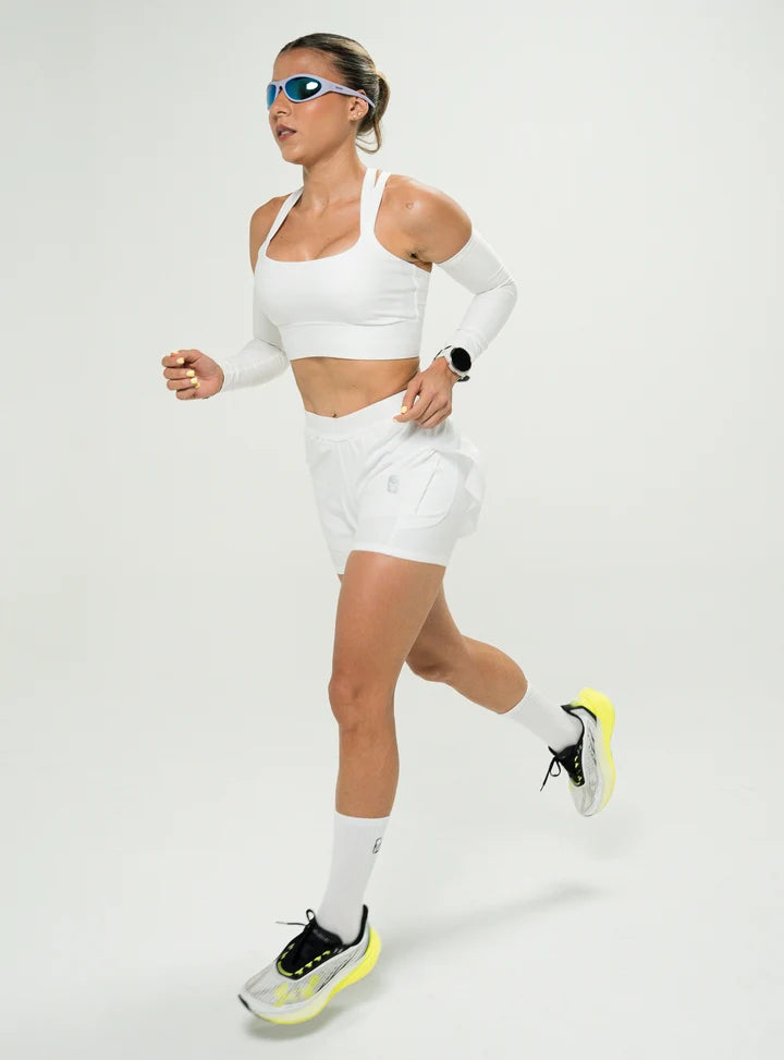 Mangas Running Dama Blancas
