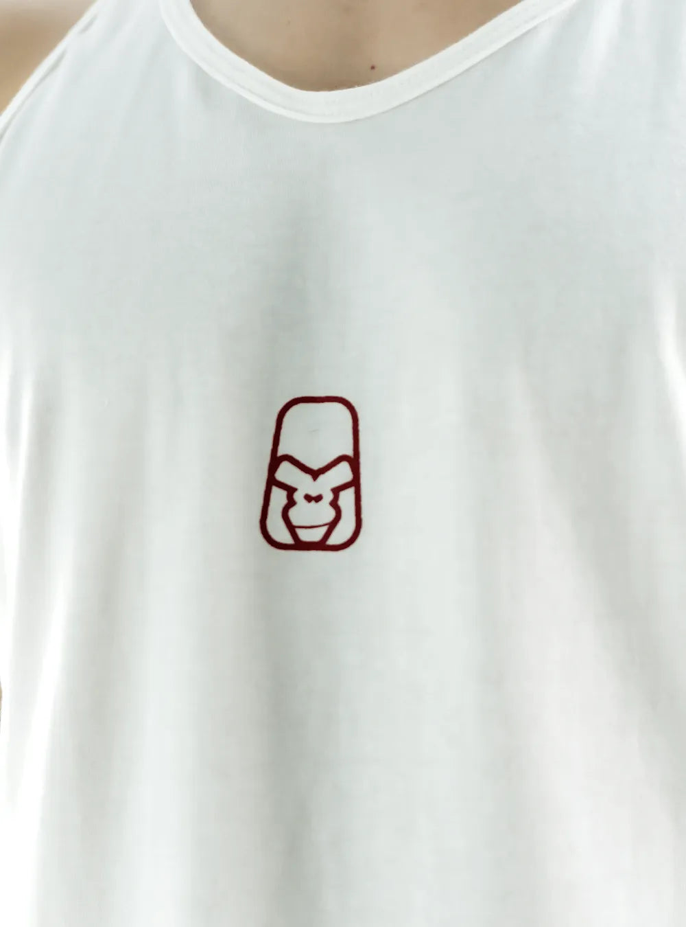 Camiseta Esqueleto Algodón Sisa Blanca