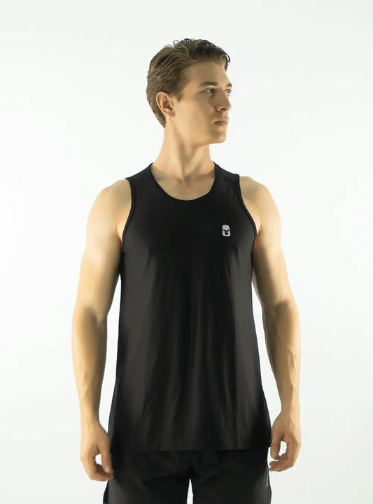 Camiseta Esqueleto Running Negra