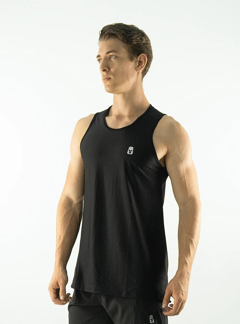 Camiseta Esqueleto Running Negra