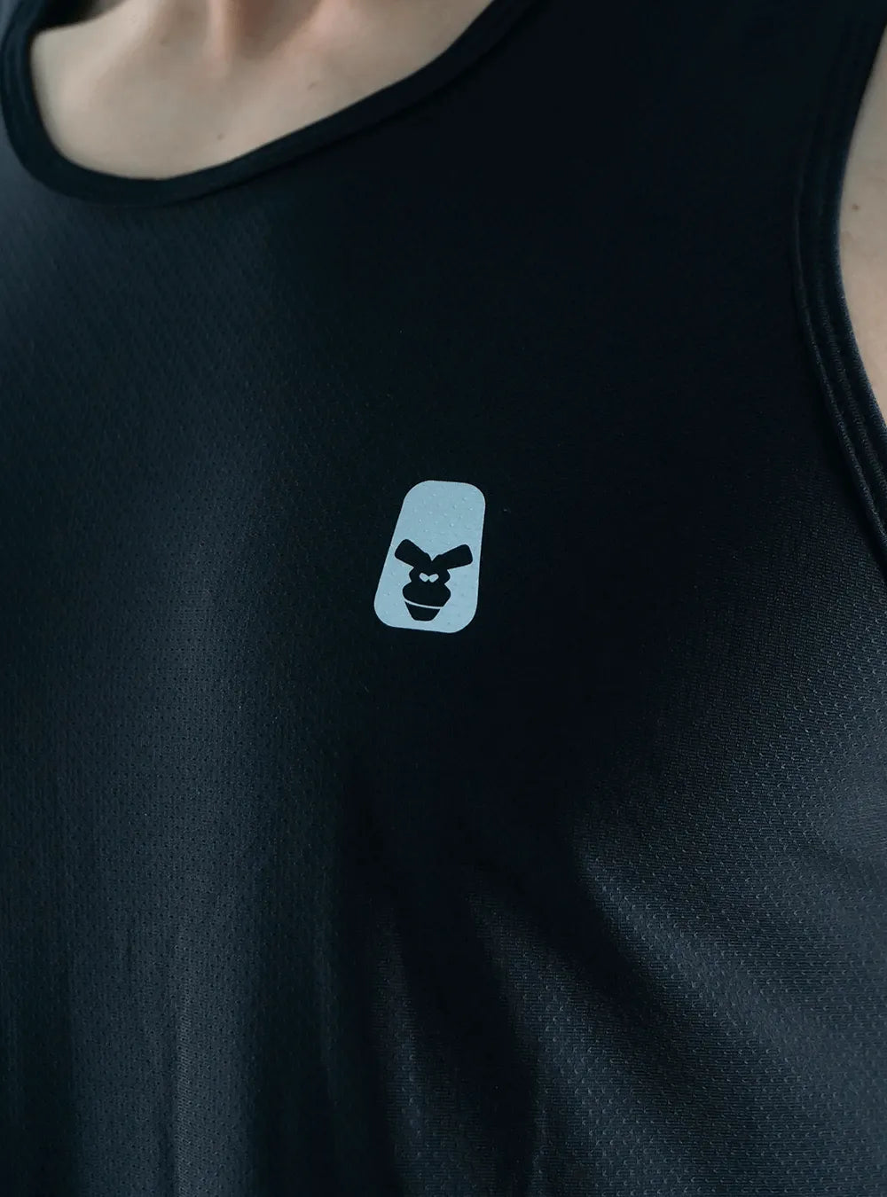 Camiseta Esqueleto Running Negra