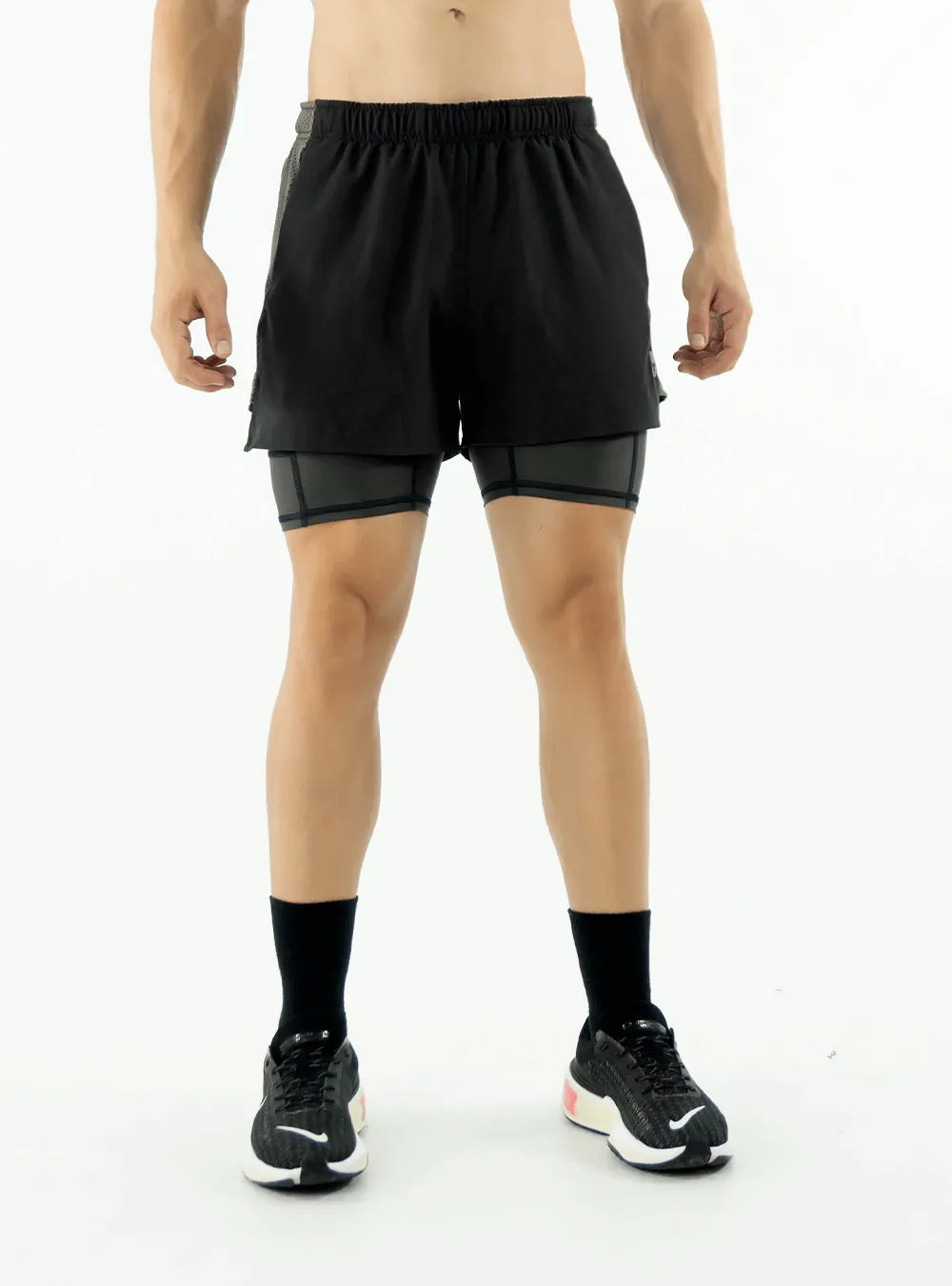 Short Running Gris Oscuro