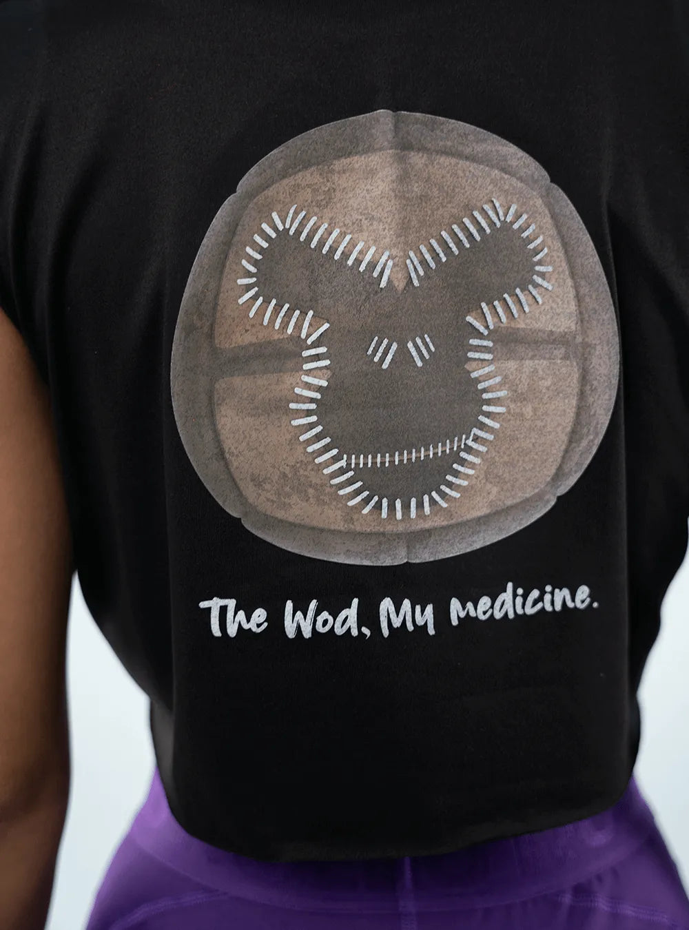 Crop Top Sin Costuras Medicine Ball